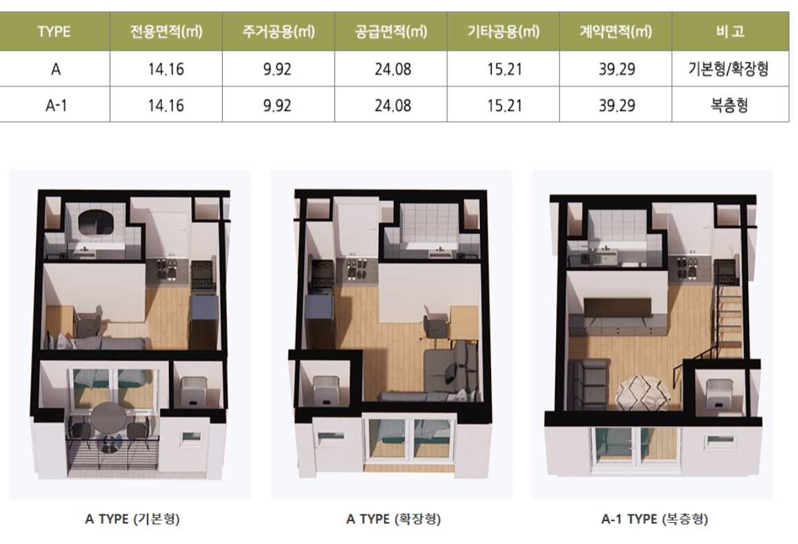 선정릉역모아엘가퍼스트홈 평면도14