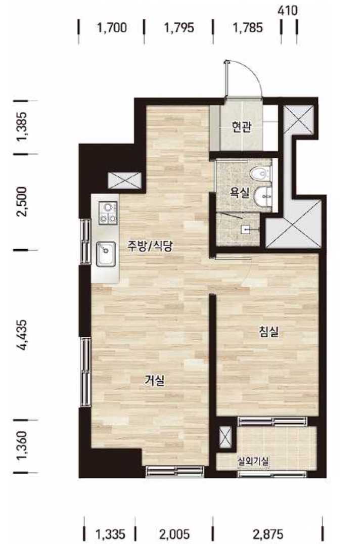 용산센트럴파크헤링턴스퀘어 평면도40C